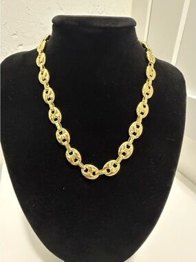Gold Link Chain Necklace - Women Jewelry